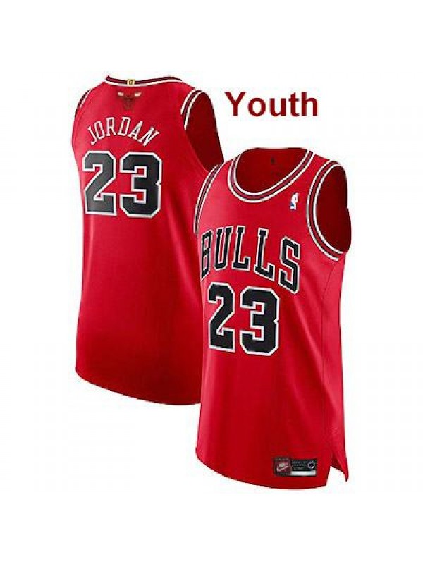 Youth Chicago Bulls #23 Michael Jordan 