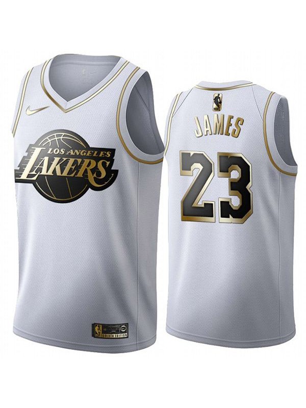 lebron james gold lakers jersey