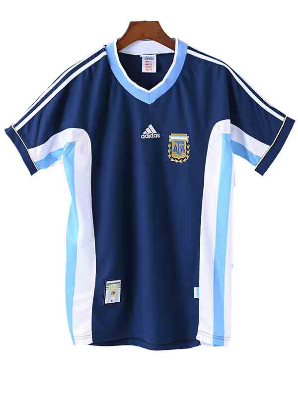 Argentina away jersey mens retro shirt 1998