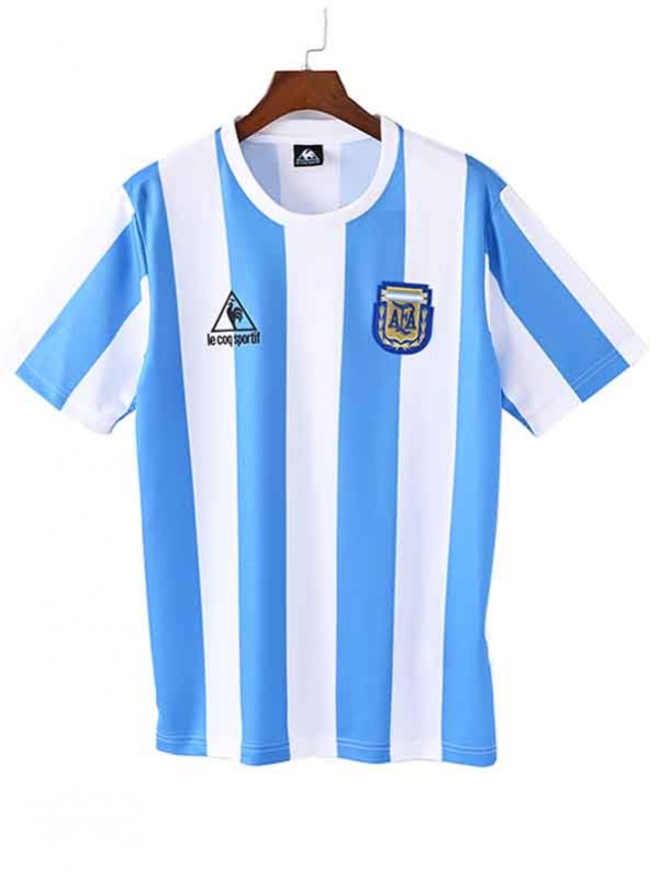 Argentina home jersey mens retro shirt 1986