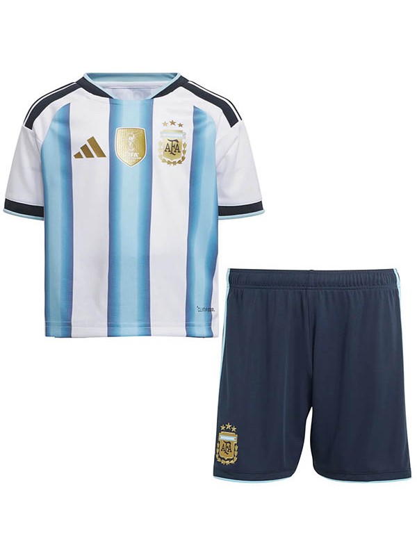 Argentina home kids kit childrens jersey 2026 world cup