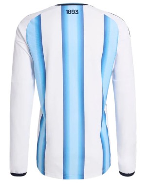Argentina home long sleeve jersey 2026 world cup