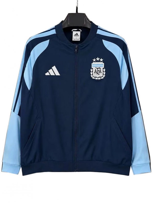 Argentina windbreaker navy blue jacket mens tracksuit 2026-2027