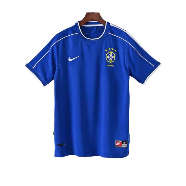 Brazil away jersey mens retro shirt 1998