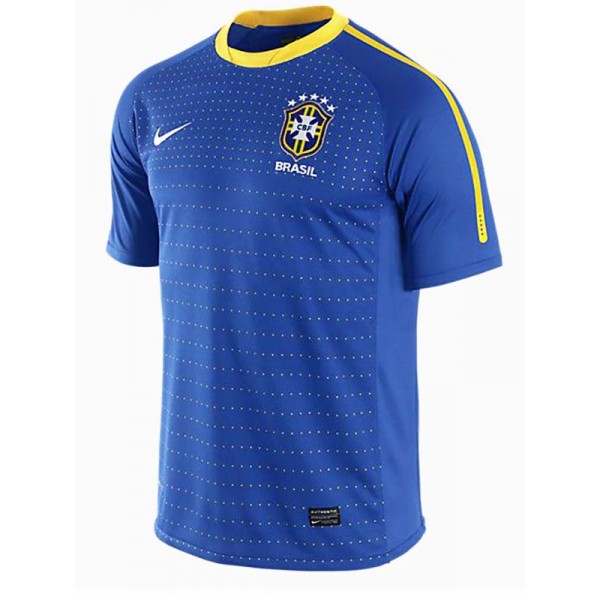 Brazil away jersey mens retro shirt 2010