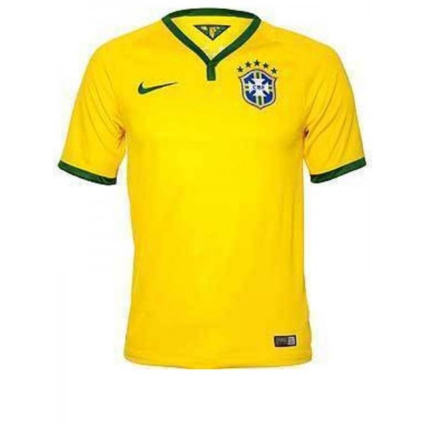 Brazil home jersey mens retro shirt 2014