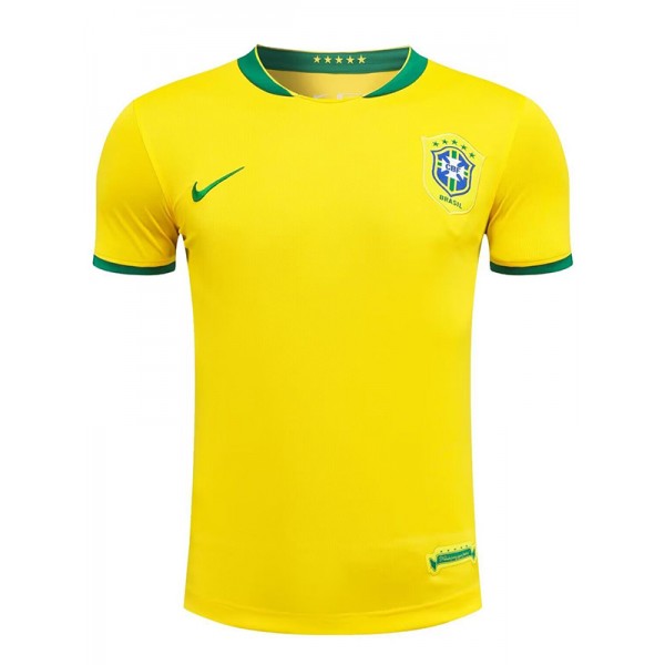 Brazil home retro jersey mens soccer shirt 2006