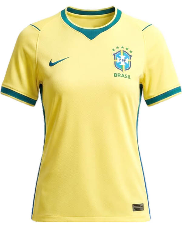Brazil home women jersey female shirt 2026 world cup