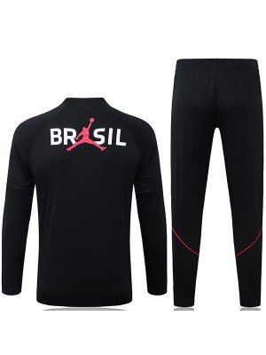 Brazil tracksuit mens black pink training kit 2026-2027