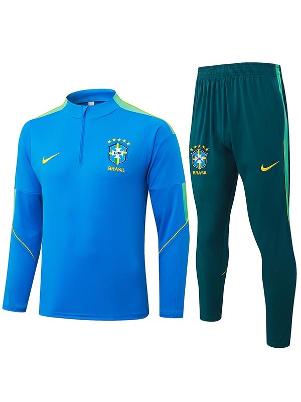 Brazil tracksuit mens blue green training kit 2026-2027