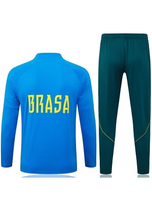 Brazil tracksuit mens blue green training kit 2026-2027