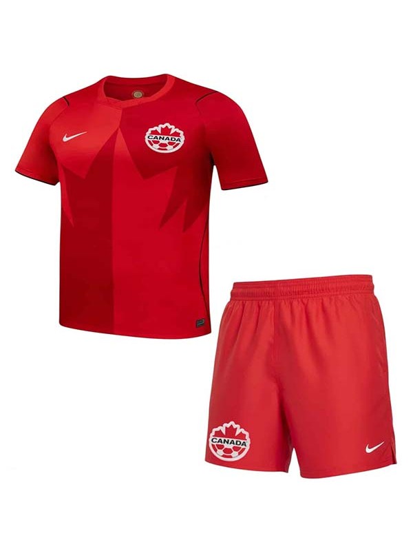 Canada home kids kit childrens jersey 2026 world cup
