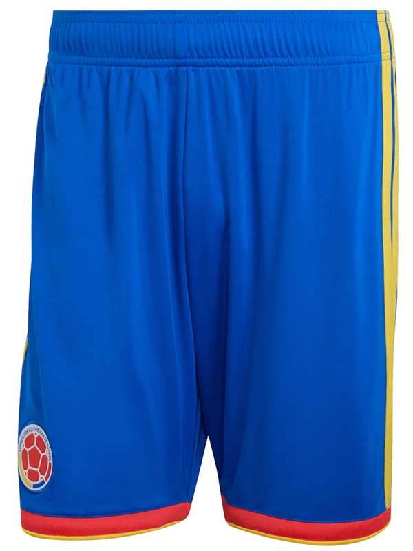 Colombia home soccer shorts 2026 world cup