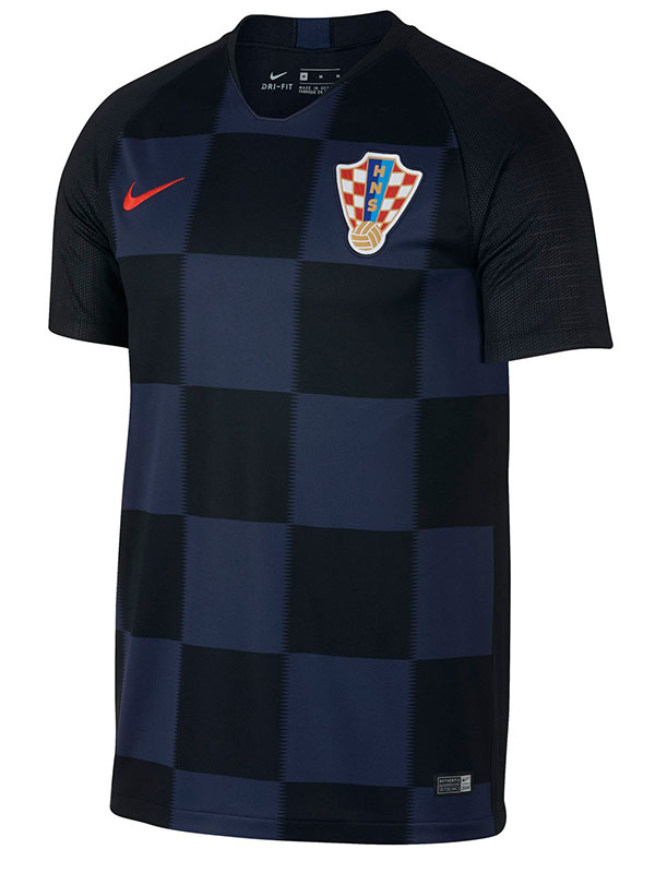 Croatia away jersey mens retro shirt 2018