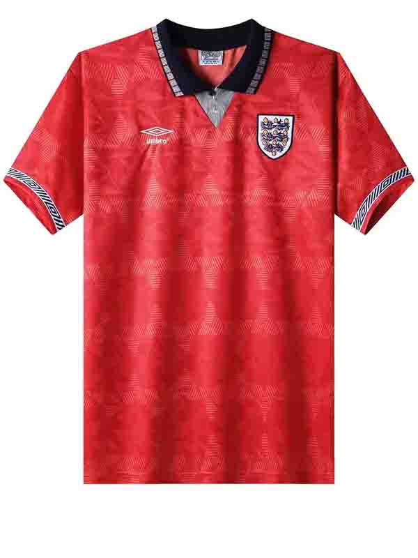 England away jersey mens retro shirt 1990