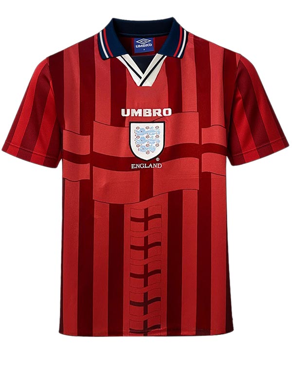England away jersey mens retro shirt 1998