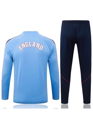 England tracksuit mens light blue training kit 2026-2027