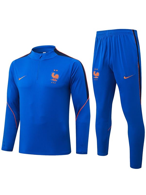 France tracksuit mens blue training kit 2026-2027