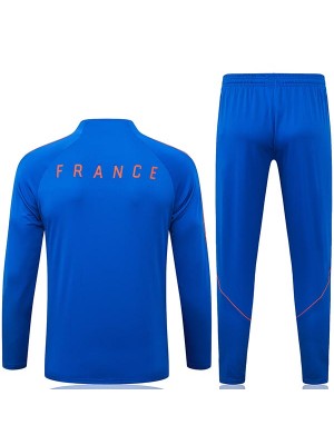 France tracksuit mens blue training kit 2026-2027