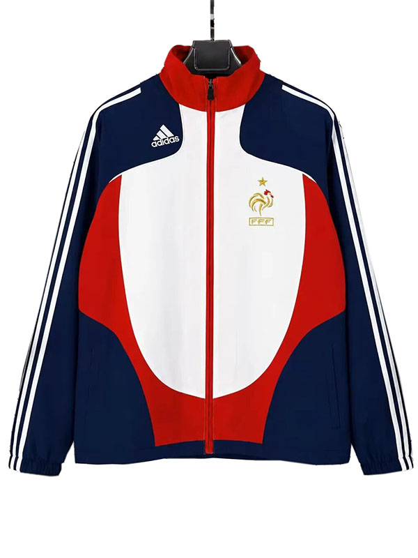 France windbreaker jacket mens indigo white tracksuit 2026-2027