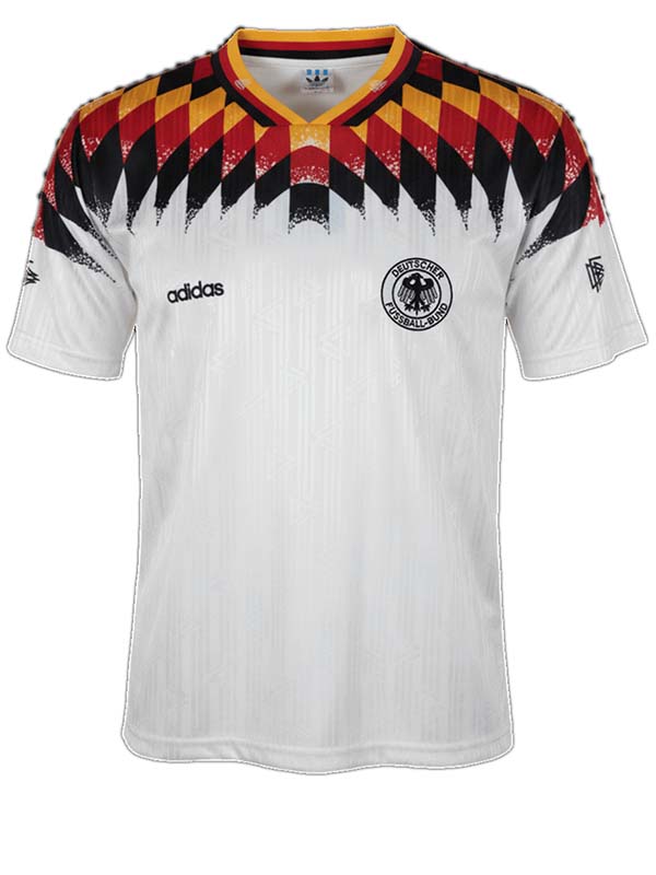 Germany home retro jersey mens soccer shirt 1994