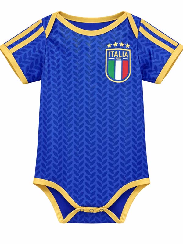 Italy home baby onesies bodysuit jersey 2026 world cup