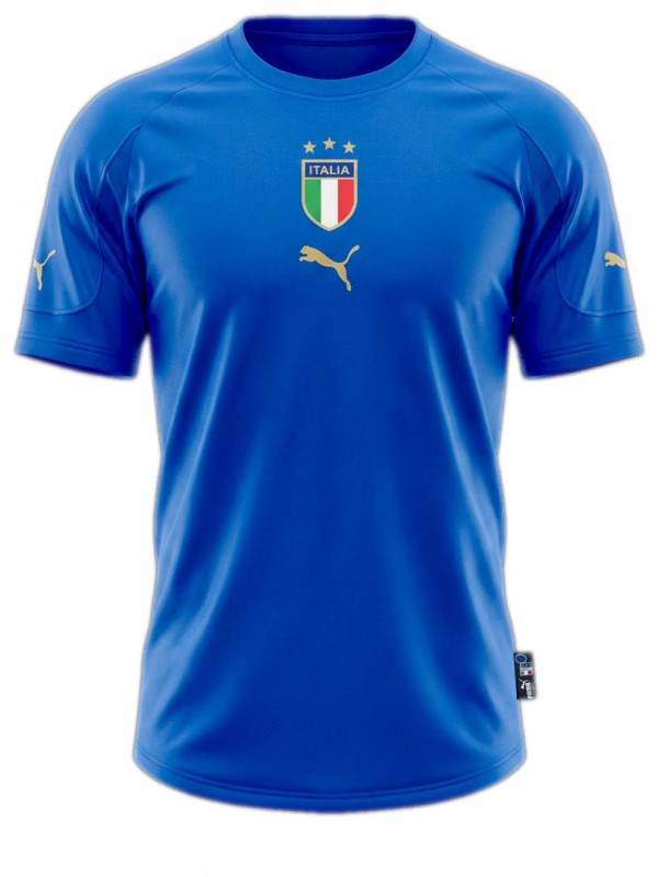 Italy home retro jersey mens soccer shirt 2004