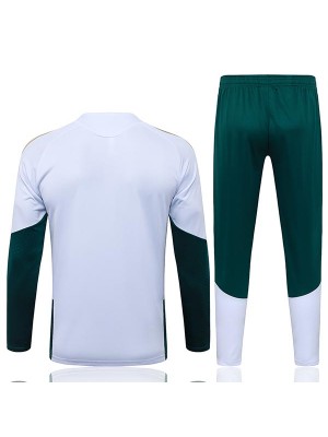 Italy tracksuit mens white green training kit 2026-2027