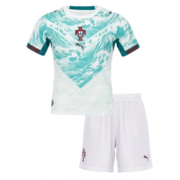 Portugal away kids kit childrens jersey 2026 world cup