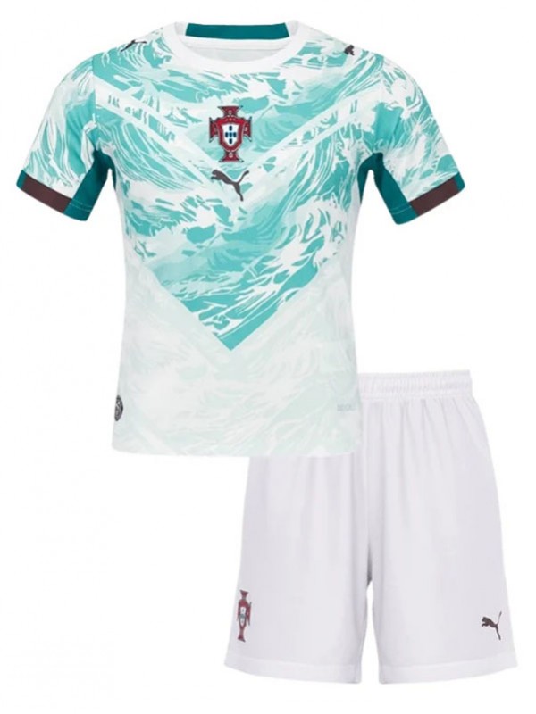 Portugal away kids kit childrens jersey 2026 world cup