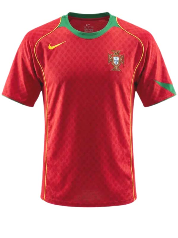 Portugal home jersey mens retro shirt 2004