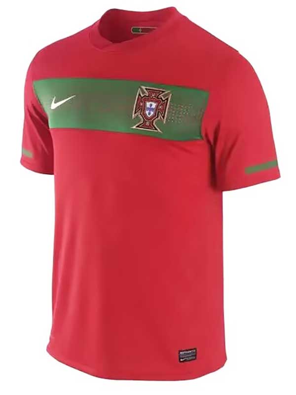 Portugal home retro jersey mens soccer shirt 2010