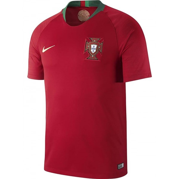 Portugal home retro jersey mens soccer shirt 2018