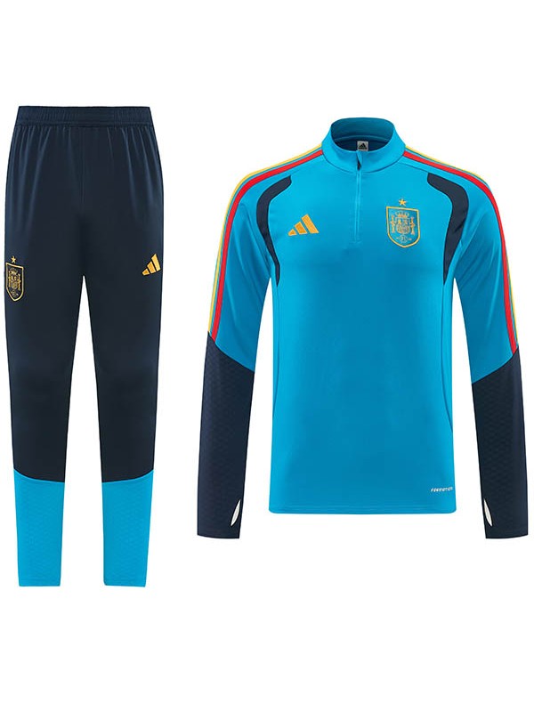 Spain tracksuit light blue training kit 2026-2027