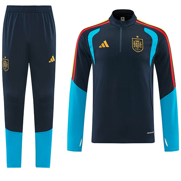 Spain tracksuit navy training kit 2026-2027