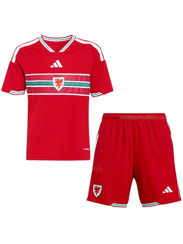 Wales home kids kit childrens jersey 2026 world cup
