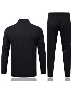 Ajx windbreaker jacket mens all black training tracksuit 2025-2026