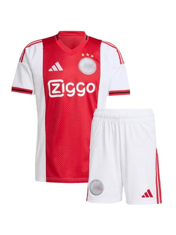 Ajx home kids kit childrens jersey 2025-2026