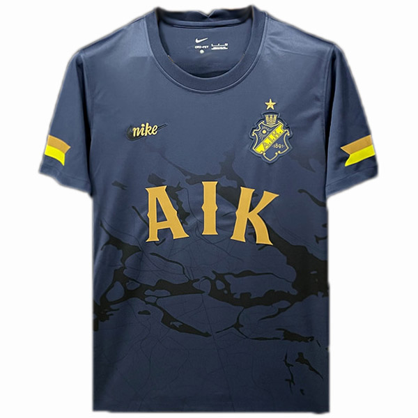 AIK Sonina royal edition jersey special soccer uniform men's navy sportswear football top shirt 2022-2023