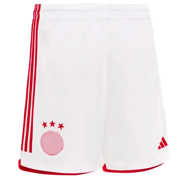 Ajx home jersey shorts men's first soccer sportswear uniform football shirt pants 2023-2024
