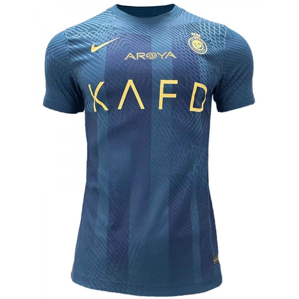 Al-Nassr away jersey soccer uniform men's second sports football kit tops shirt 2023-2024