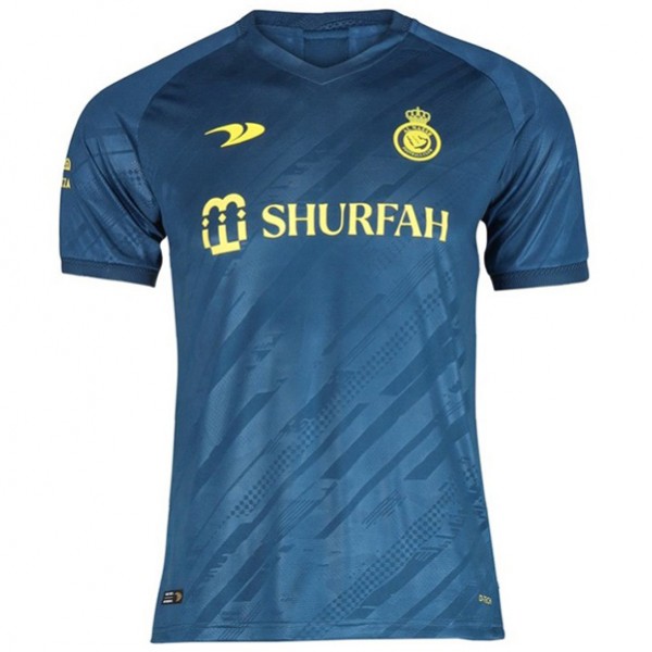 Al-nassr away jersey soccer uniform men's second sportswear football kit tops sport shirt 2022-2023
