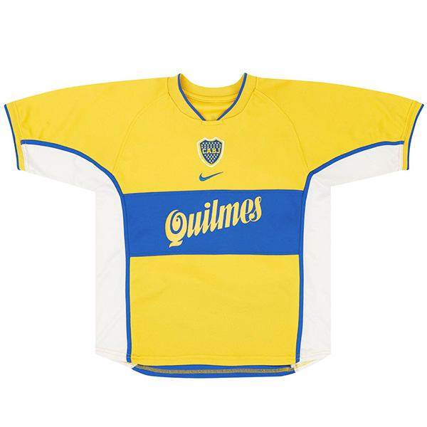 Boca juniors away retro jersey men's second uniform football tops sport soccer shirt 2001-2002