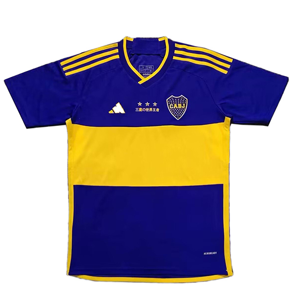 Boca juniors special edition jersey soccer kit men's football shirt sportswear blue uniform 2023-2024