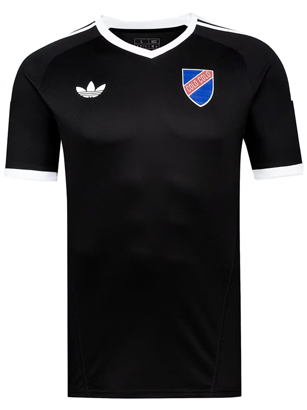 Colo-colo maglia da calcio per adulti centenario 100 anos divisa da calcio da uomo kit sportivo nero maglia da calcio 2025-2026