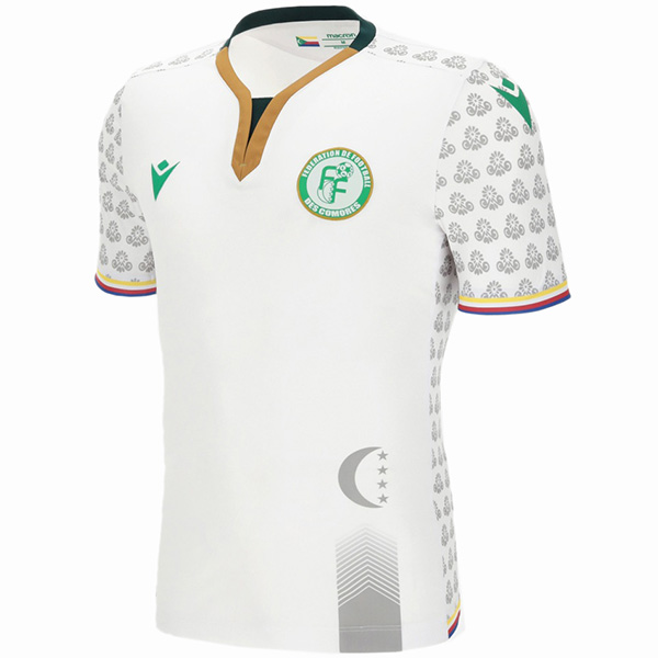 Comoros away jersey soccer uniform men's second sportswear football top shirt 2022-2023
