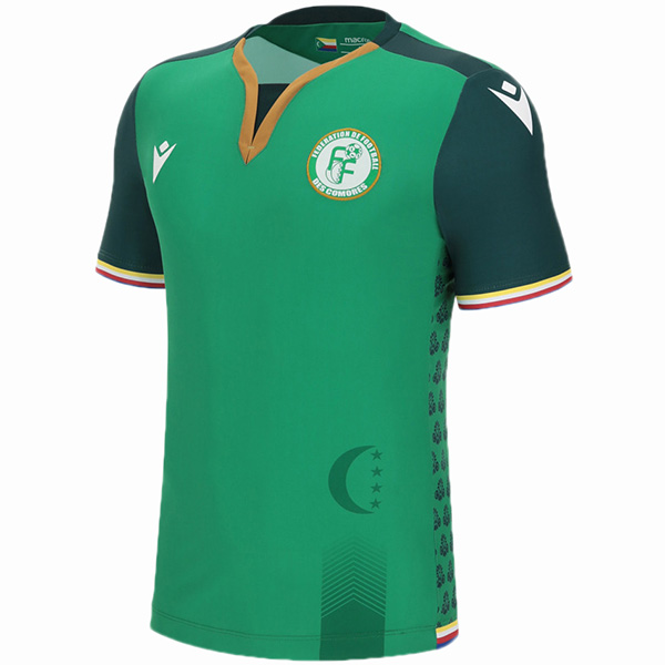 Comoros home jersey soccer uniform men's first sportswear football top shirt 2022-2023