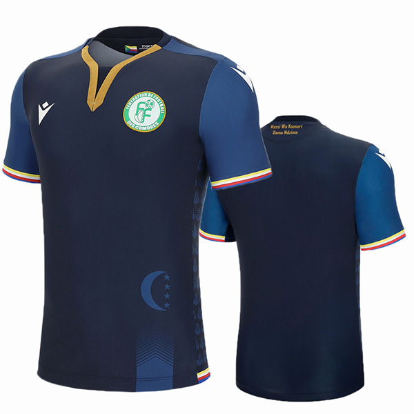 Comoros third jersey soccer uniform men's 3rd sportswear football top shirt 2022-2023