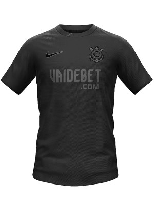 Corinthians away jersey soccer uniform men's second sports football kit top shirt 2024-2025