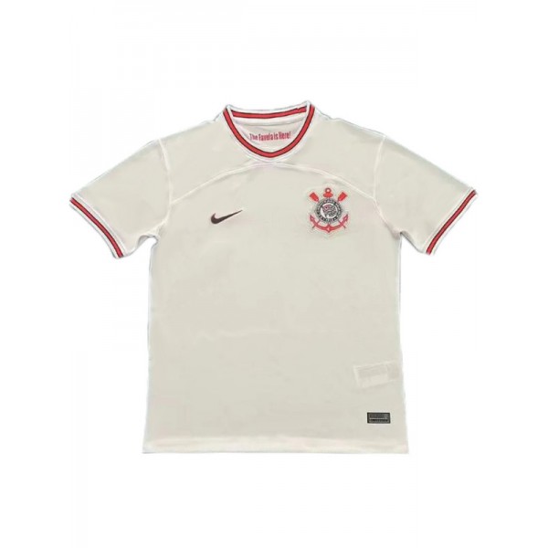 Corinthians jersey soccer uniform men's white sportswear football kit tops sports shirt 2023-2024